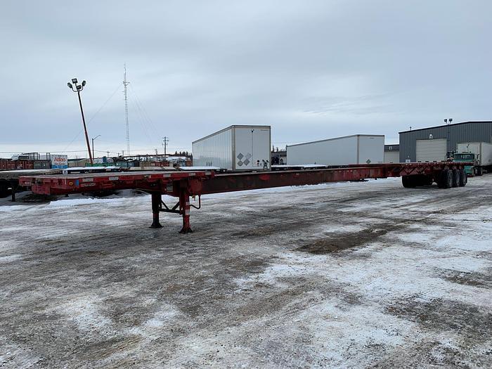 Used 2013 Manac Tridem Hi Boy Trailer - Trombone/Extendable