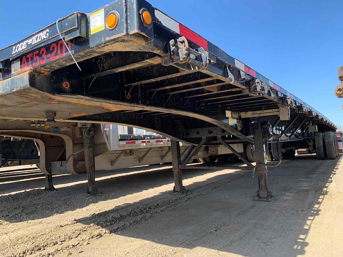 Used 2012 Lode King 53' Tridem Flat Deck/Highboy