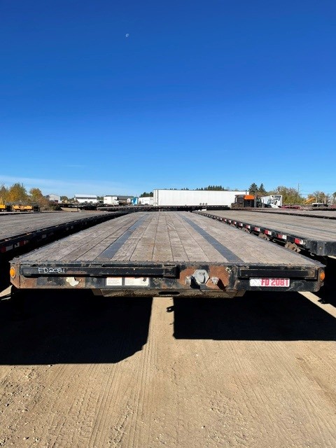 Used 2014 Great Dane 53' Tandem Flat Deck/Highboy Flatbed