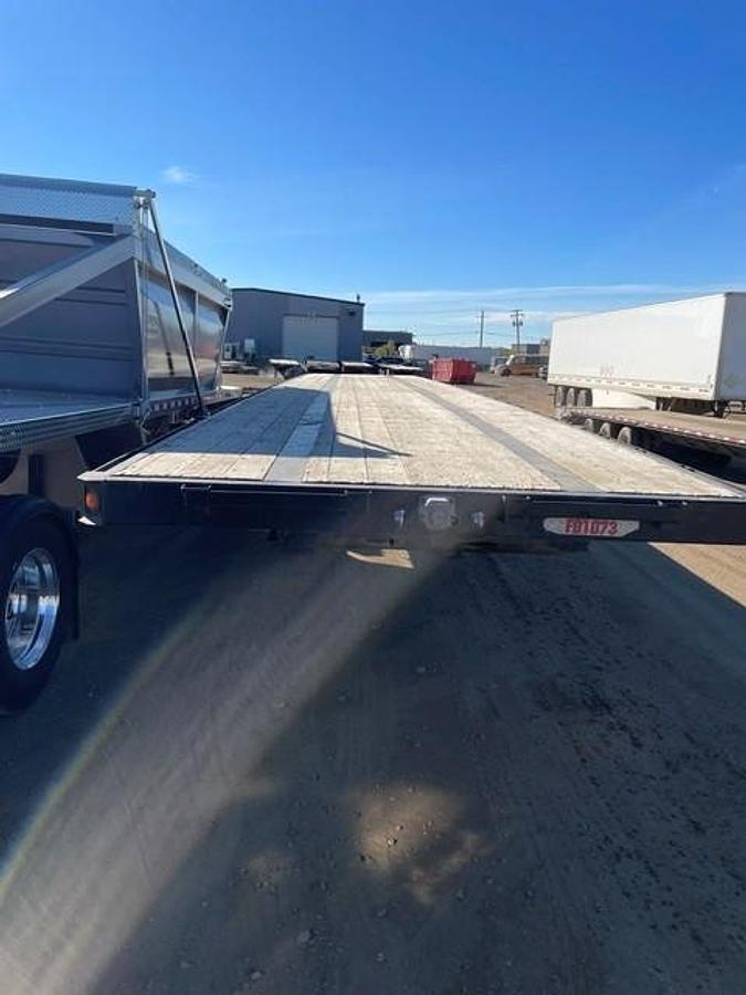 Used 2016 Manac 53' Tridem Flat Deck/Highboy - #FD1073