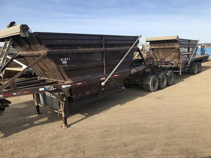 Used 2012 Arne's Super B Clam Dump Gravel Trailer