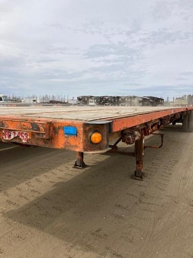 Used 2013 Manac 53’ Tridem Flat Deck - #FD1453