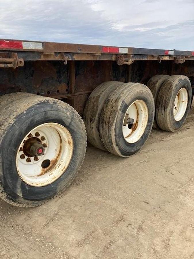 Used 2016 Manac 53' Tridem Flat Deck/Highboy - #FD1078