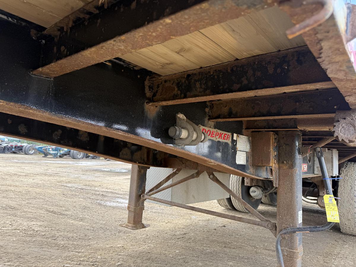 Used 2013 Doepker Flat Deck Super B Lead/Pup