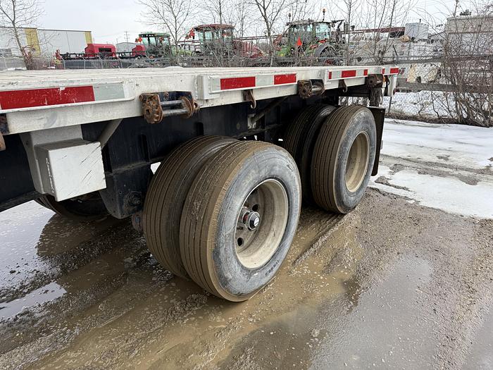 Used 2018 Lode King 48' Tandem Flat Deck/Highboy Steel/Aluminum Combo