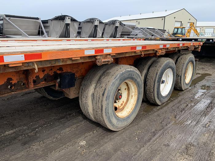 Used 2012 Manac 53' Tridem Flat Deck/Highboy