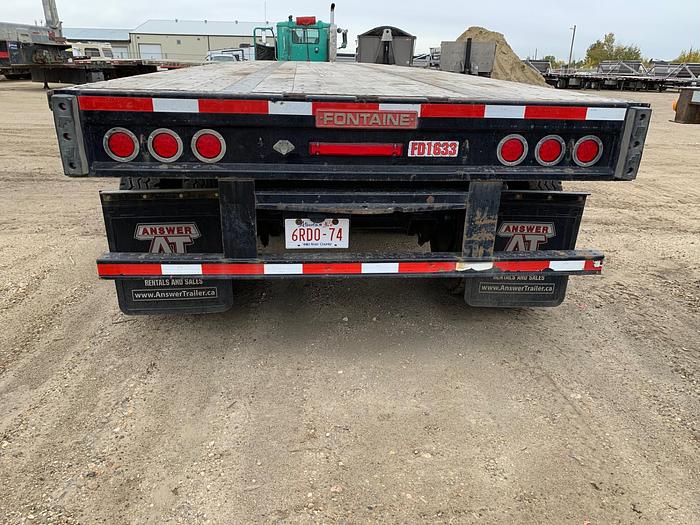 Used 2022 Fontaine 53' Tridem Flat Deck/Highboy
