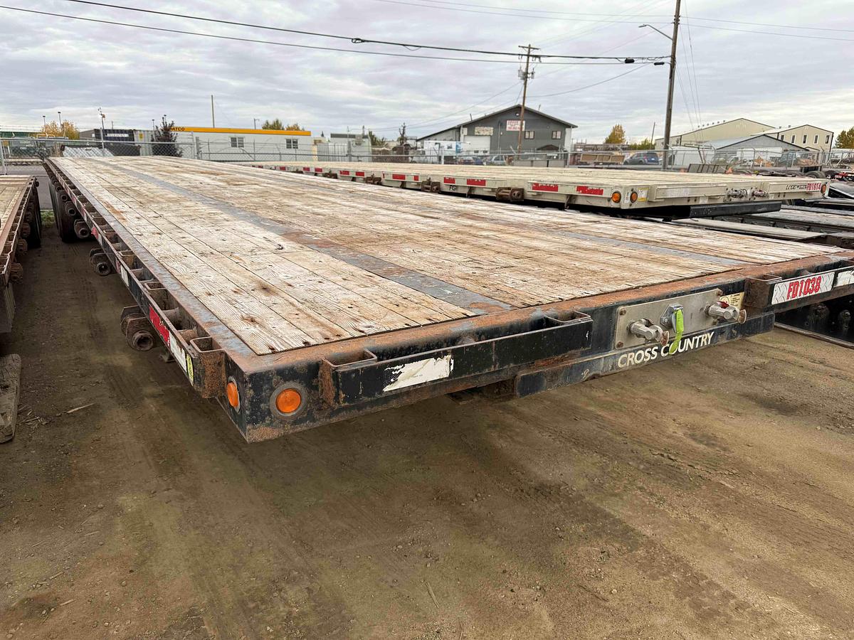 Used 2016 Cross Country 53' Tridem Flat Deck/Highboy