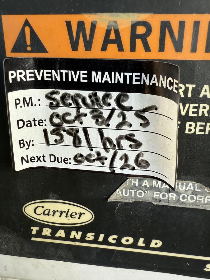 Used 2013 Great Dane 53' Tandem Insulated Heater Van