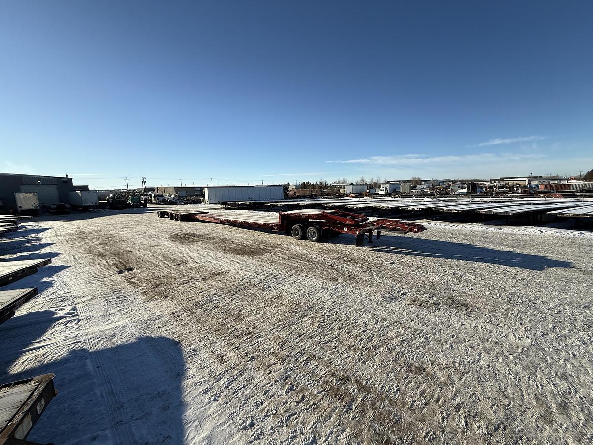 Used 2016 Manac 53' Step Deck Extendable/Trombone