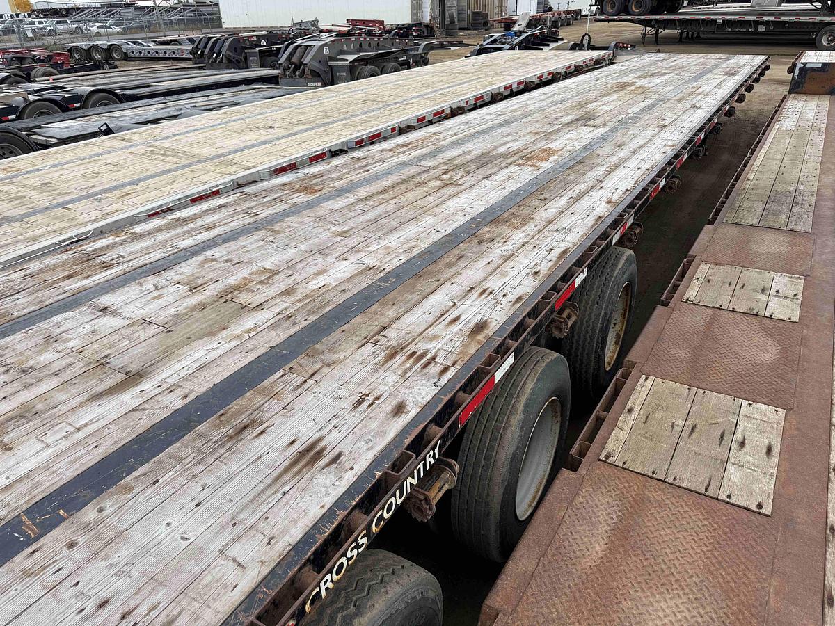 Used 2016 Cross Country 53' Tridem Flat Deck/Highboy