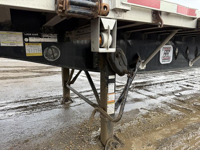 Used 2018 Lode King 48' Tandem Flat Deck/Highboy Steel/Aluminum Combo