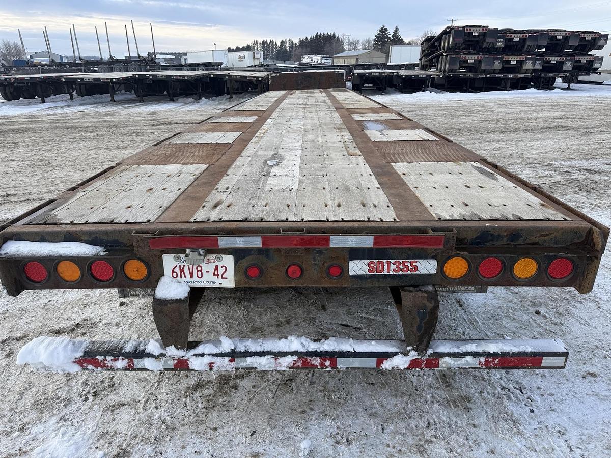 Used 2015 Manac 53' Tridem Step Deck