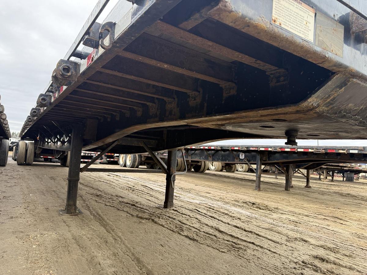 Used 2012 Great Dane 53' Tandem Flat Deck/Highboy Flatbed