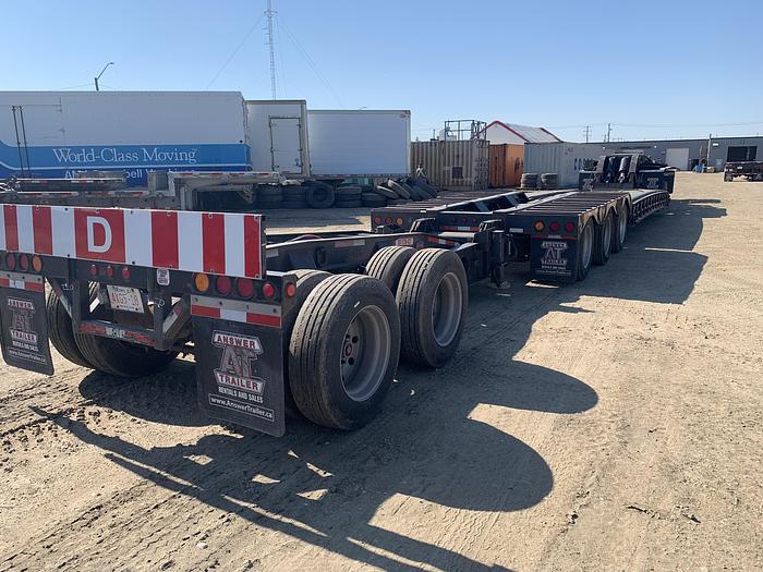 Used 2015 Gerry's 12 Wheel Hydraulic Low Bed Combination