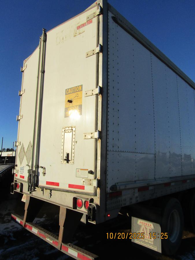 Used 2017 Utility 53' Multi-Temp Tridem Reefer/Refrigerated Van