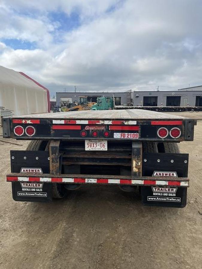 Used 2012 Great Dane 53' Tridem Flat Deck/Highboy