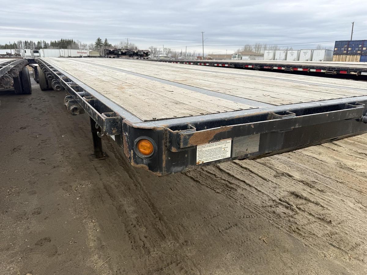 Used 2012 Great Dane 53' Tandem Flat Deck/Highboy Flatbed