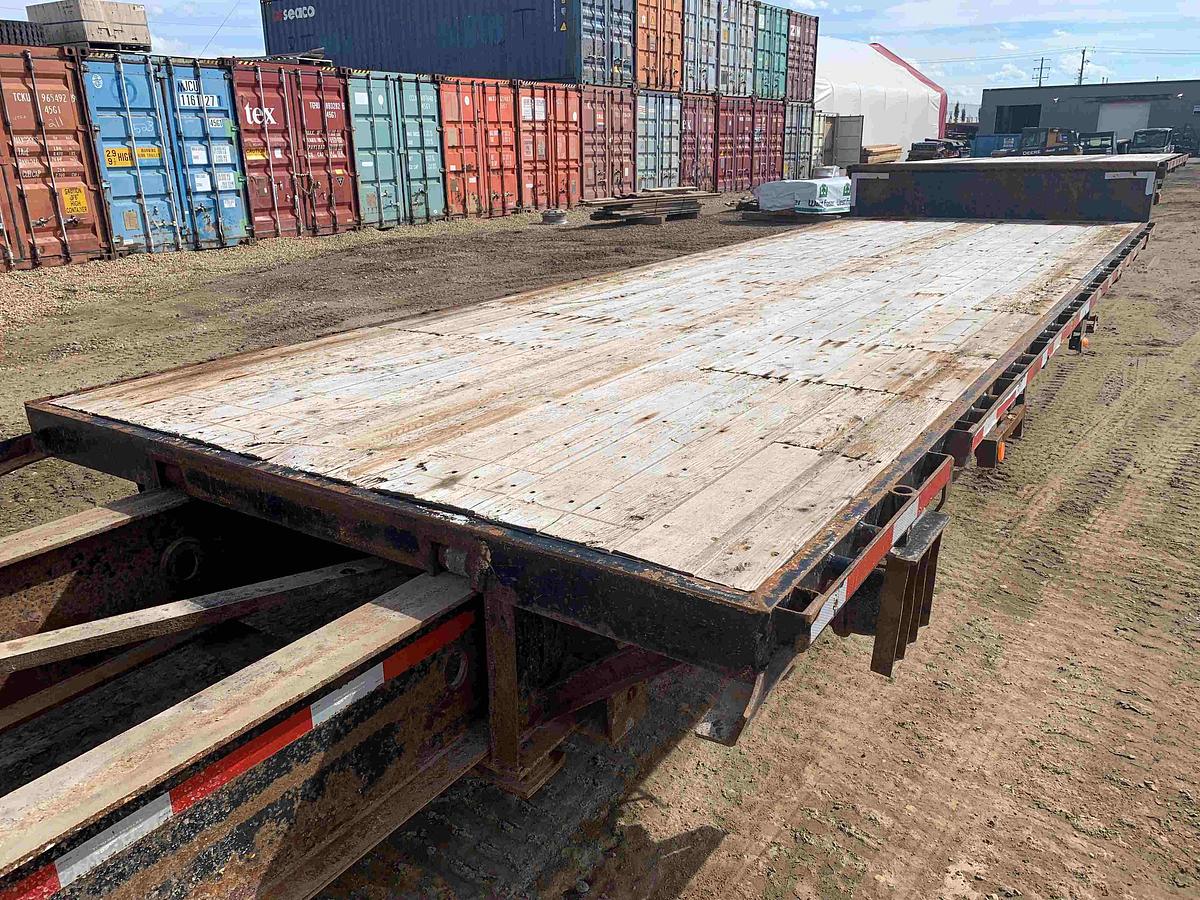 Used 2009 Thru-Way 53' Step Deck Extendable/Trombone