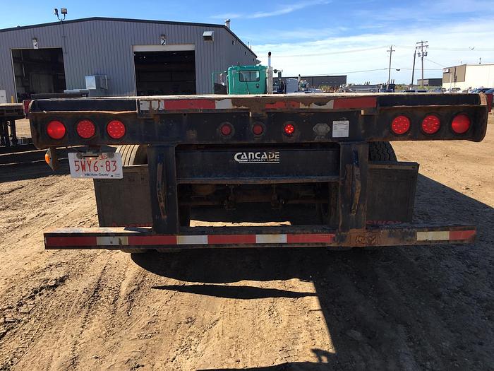 Used 2013 Cancade 53' Tridem Flat Deck/Highboy