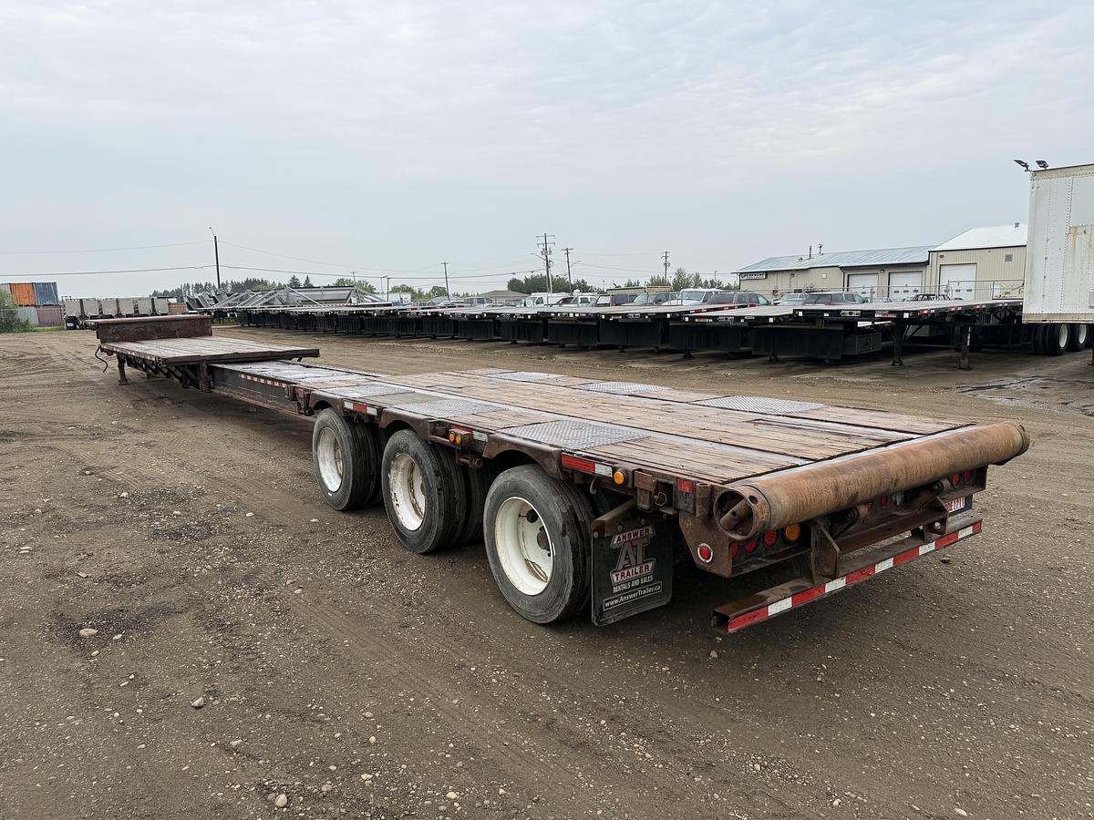 Used 2012 Manac 53' Step Deck Extendable/Trombone