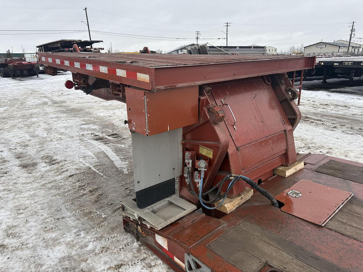 Used 2012 Manac 12 Wheel Double Drop Low Bed