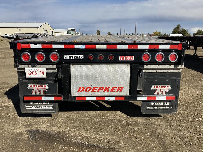 Used 2020 Doepker 53' Tridem Flat Deck/Highboy