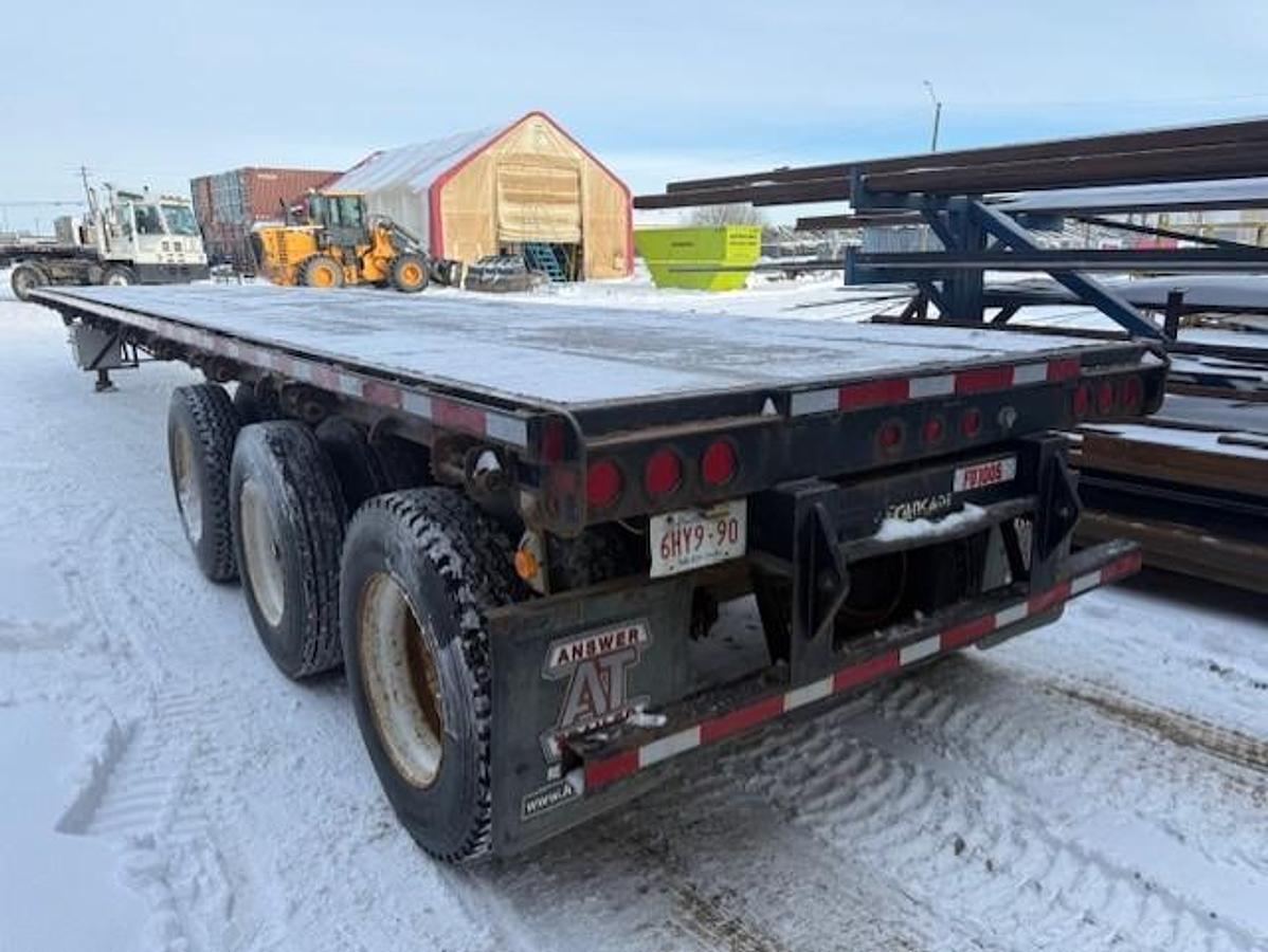 Used 2013 Cancade 53' Tridem Flat Deck/Highboy