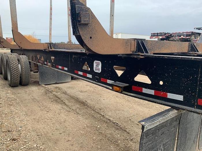 Used 2020 BWS Tridem Hay Rack Logging Trailer