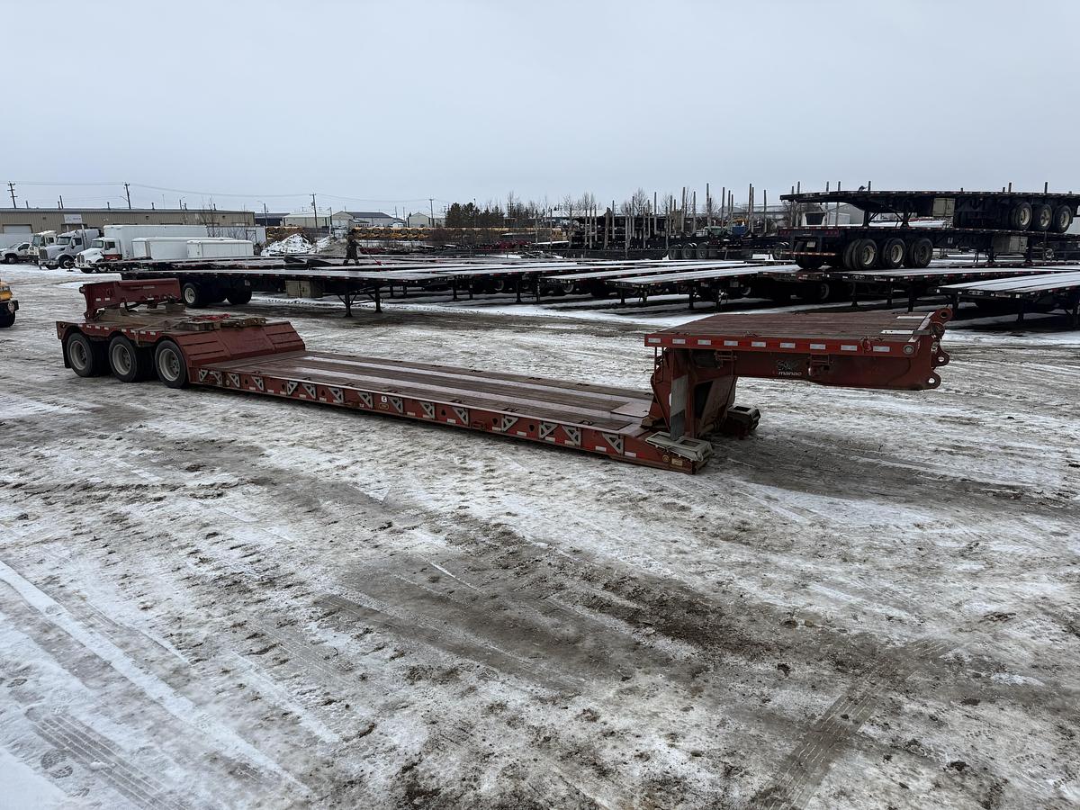 Used 2012 Manac 12 Wheel Double Drop Low Bed