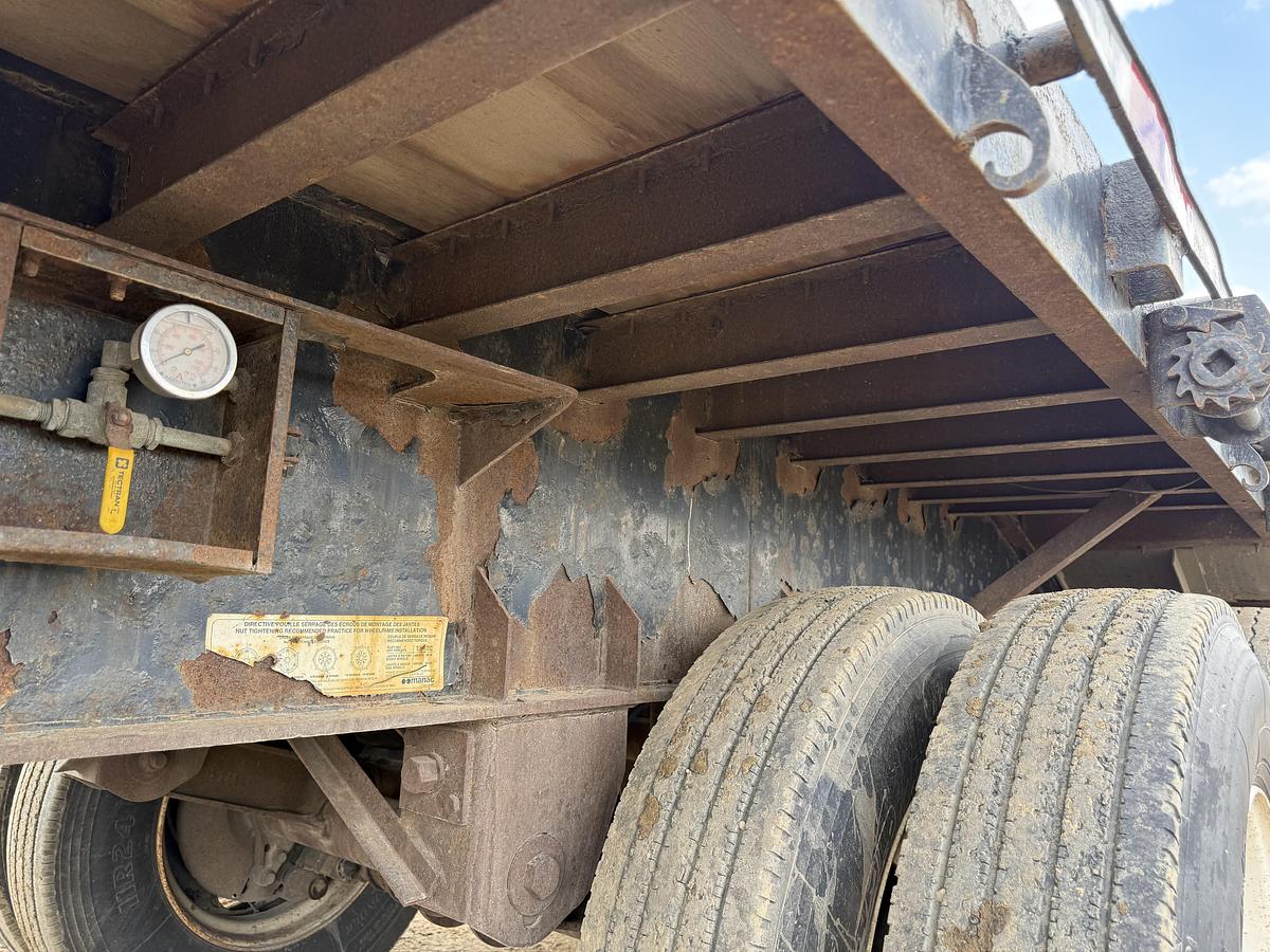 Used 2014 Manac Flat Deck Super B Lead/Pup