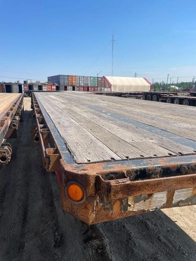 Used 2012 Great Dane 53' Tridem Flat Deck/Highboy