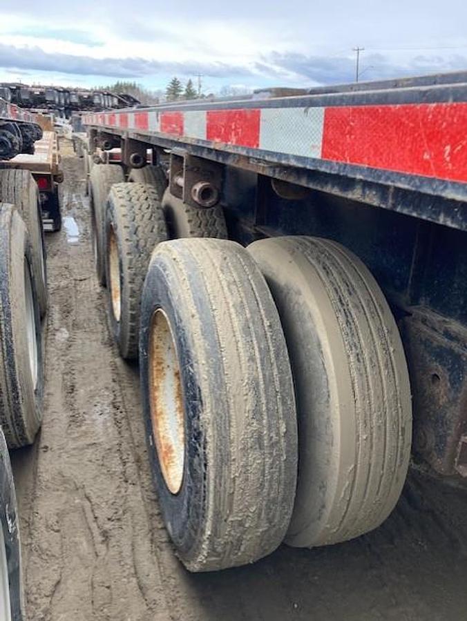 Used 2009 BWS 53' Tridem Flat Deck/Highboy - #FD1055