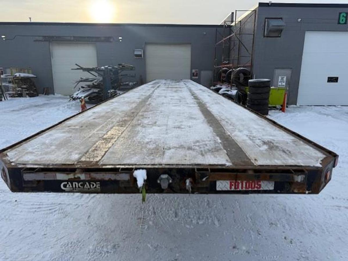 Used 2013 Cancade 53' Tridem Flat Deck/Highboy