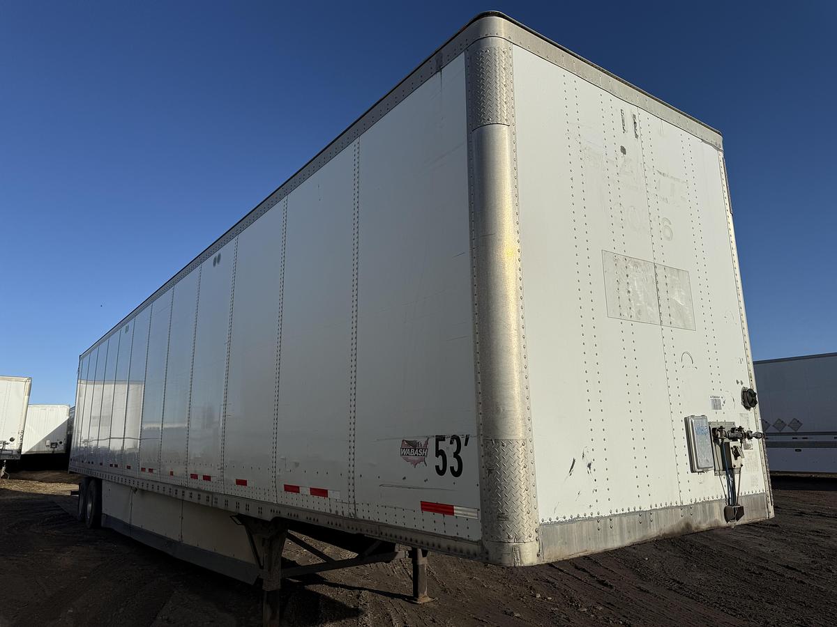 Used 2011 WABASH 53' Tandem Dry Van