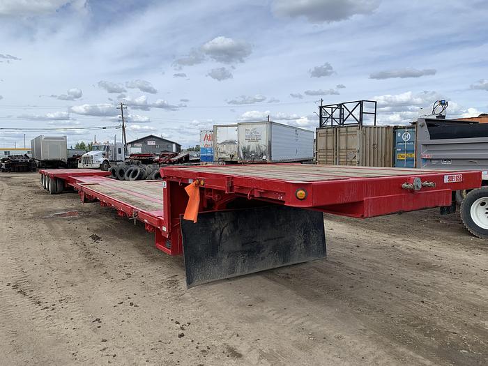 Used 2013 Manac 53' Tridem Extendable/Trombone Step Deck