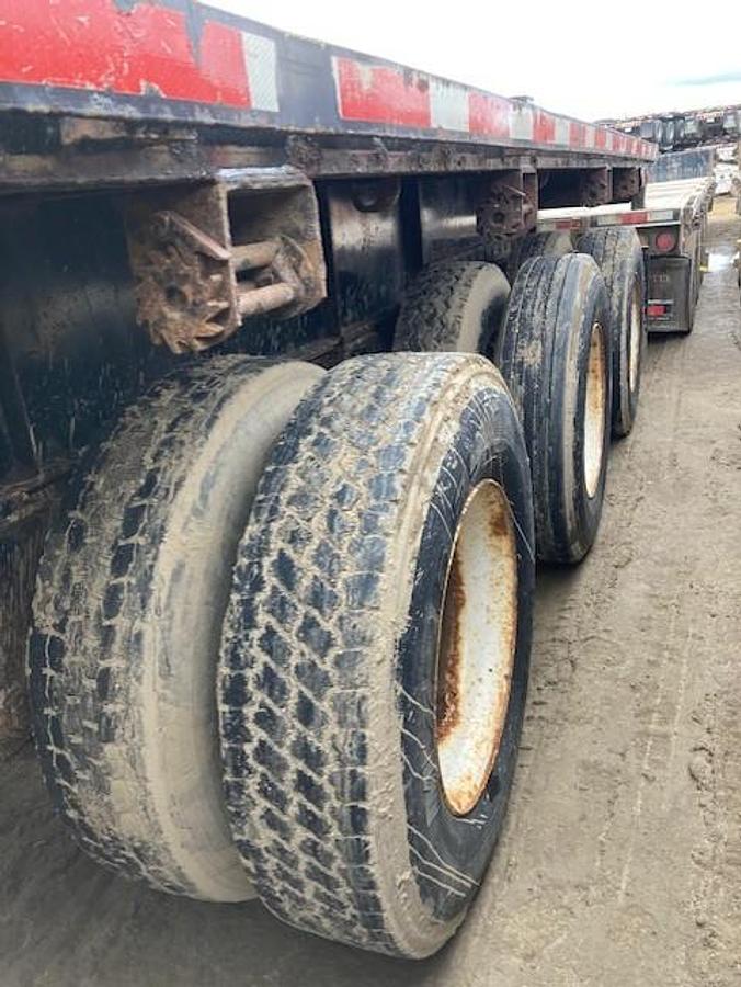Used 2009 BWS 53' Tridem Flat Deck/Highboy - #FD1055