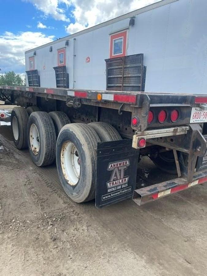 Used 2016 Manac 53' Tridem Flat Deck/Highboy - #FD1622