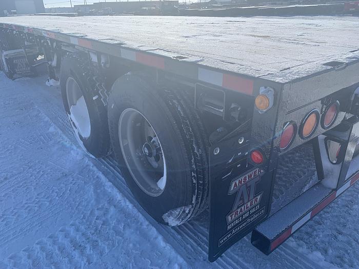 Used 2015 Manac Flat Deck Super B Lead/Pup