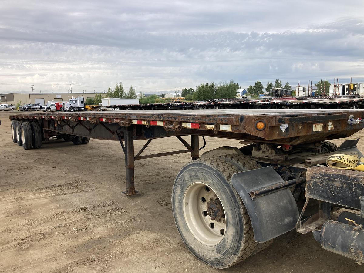 Used 2012 Great Dane 53' Tridem Flat Deck/Highboy