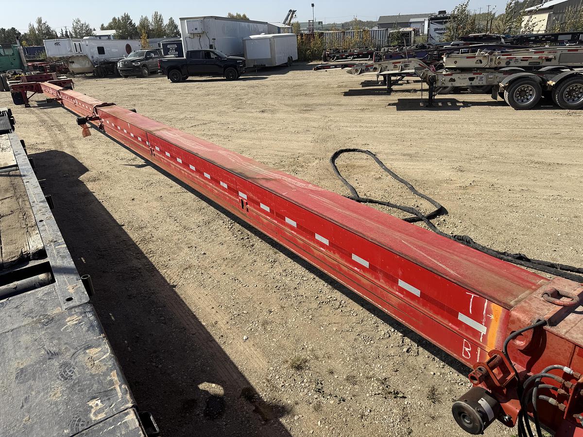 Used 2011 Temisko Expandable Wind Blade and Tower Trailer