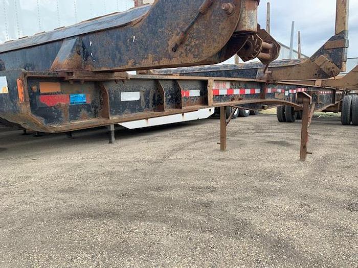 Used 2017 Peak Tridem Hay Rack Logging Trailer