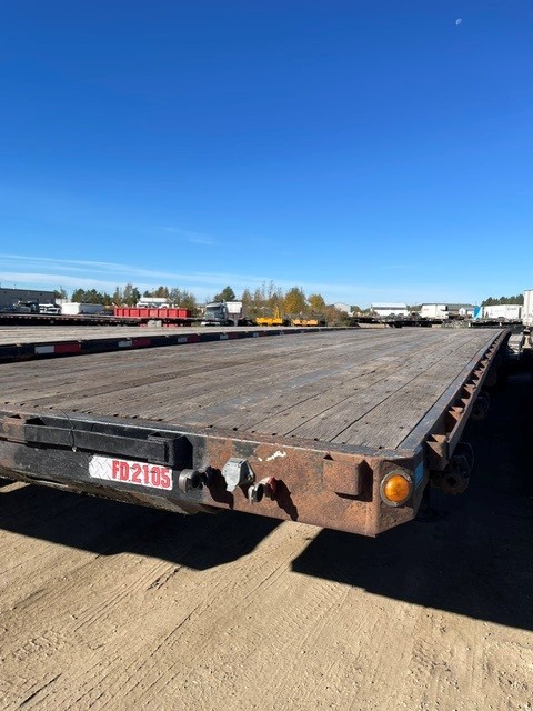 Used 2009 Great Dane 53' Tandem Flat Deck/Highboy Flatbed