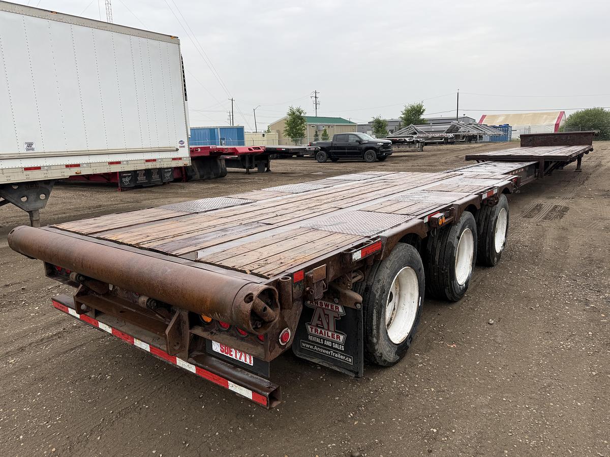 Used 2012 Manac 53' Step Deck Extendable/Trombone