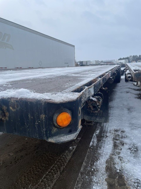 Used 2020 Manac 53' Tridem Flat Deck/Highboy - #FD1542