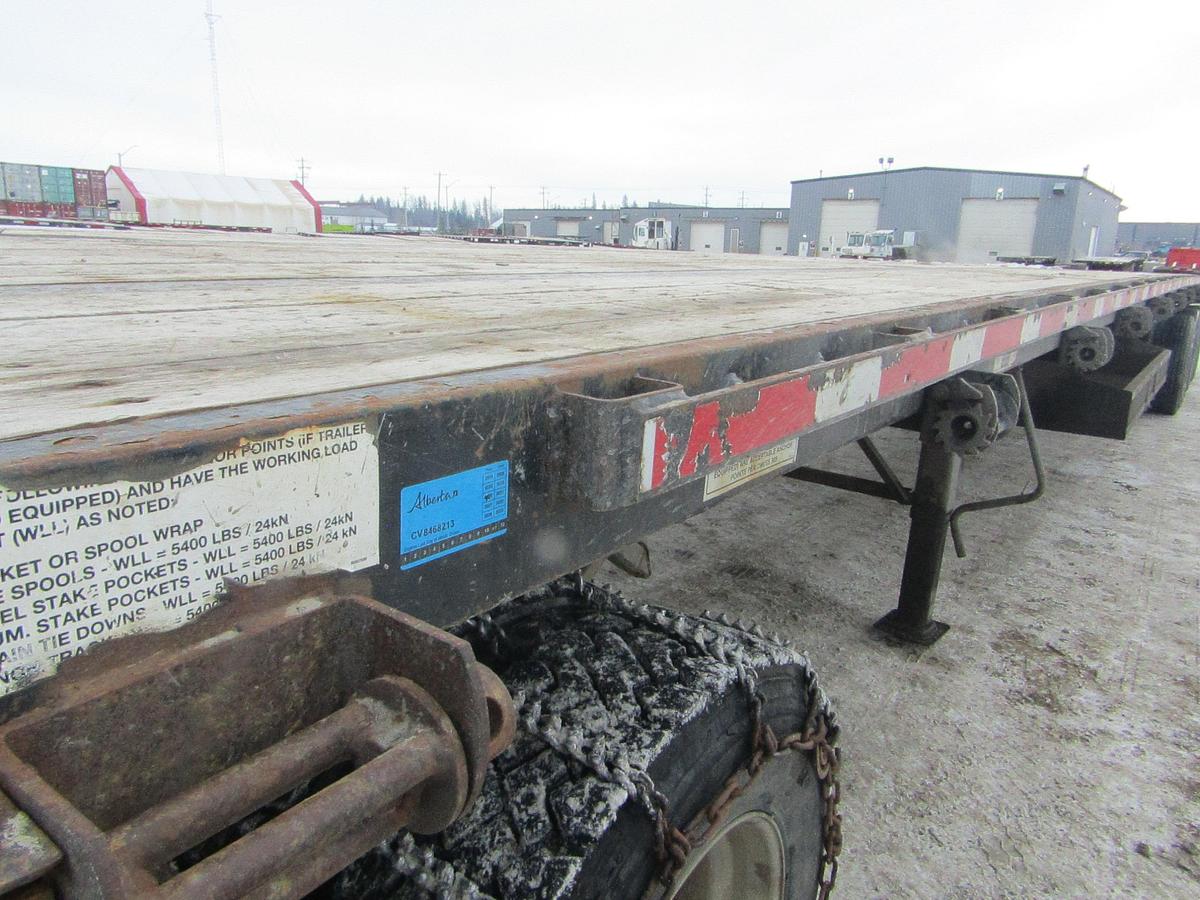Used 2021 Fontaine 53' Tridem Flat Deck/Highboy