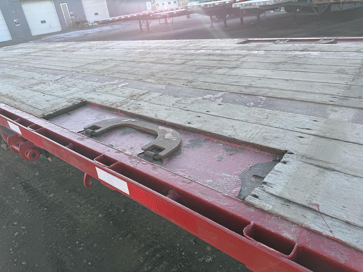 Used 2015 Manac 53' Tridem Flat Deck/Highboy