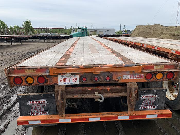 Used 2012 Manac 53' Tridem Flat Deck/Highboy