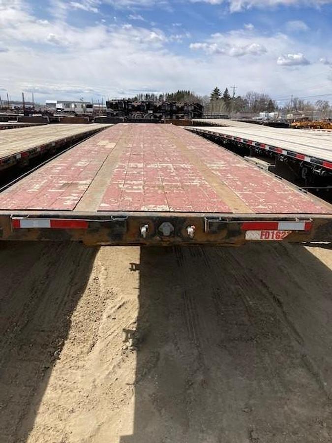 Used 2016 Manac 53' Tridem Flat Deck/Highboy - #FD1621
