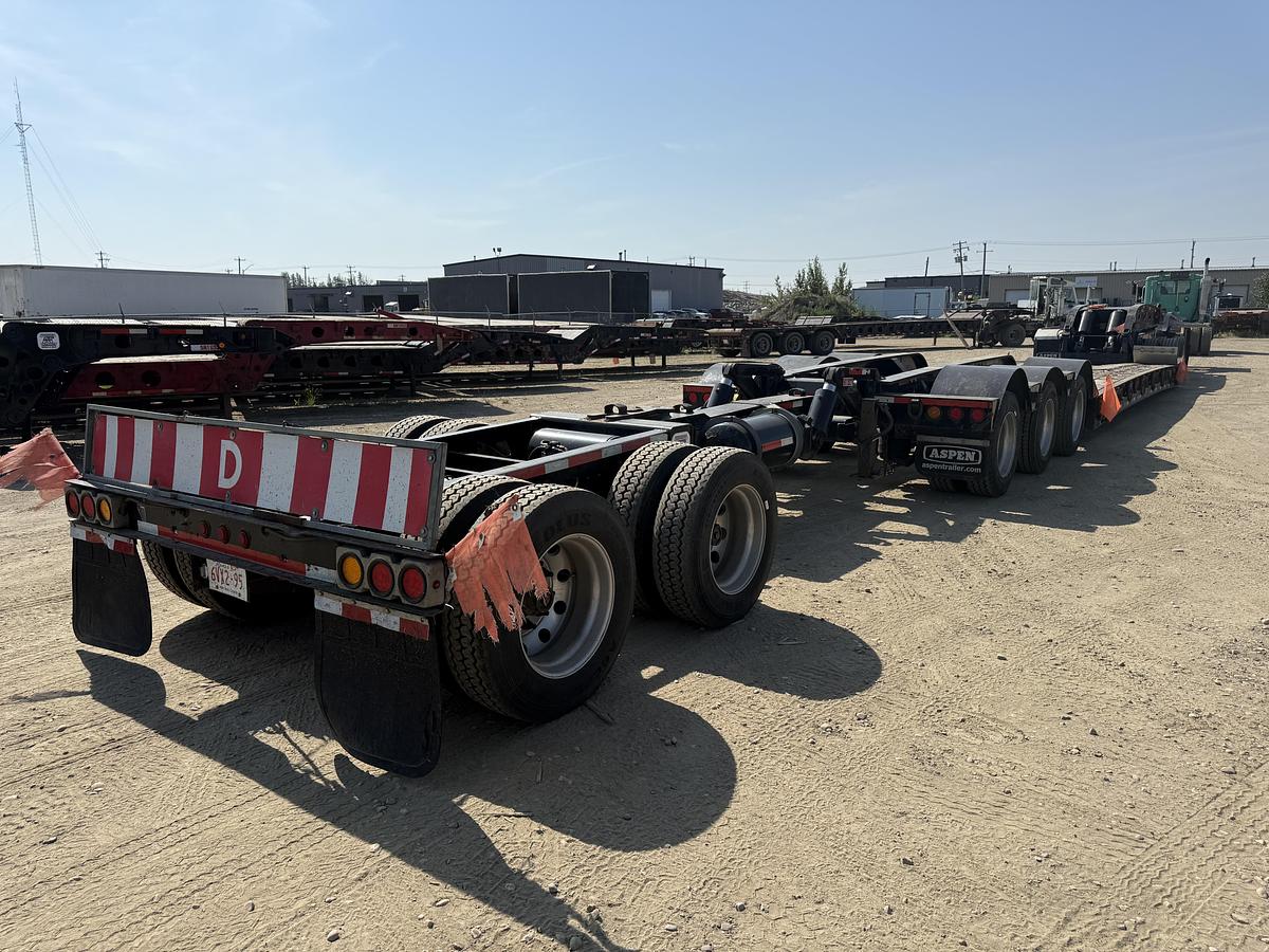 Used 2015 Aspen 10 Axle Hydraulic Low Bed Combination